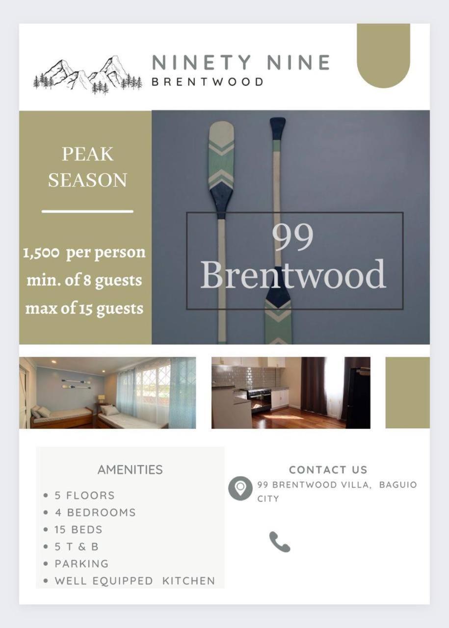 99 Brentwood Βίλα Baguio City Εξωτερικό φωτογραφία